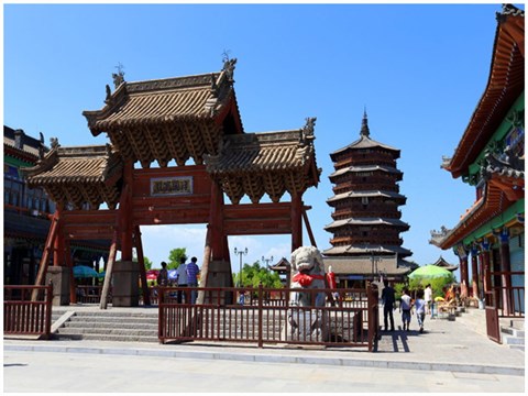 【大同飞专享】应县木塔-悬空寺-恒山 往返景区直通车（凭登机牌验券核销）